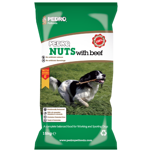 Pedro Nuts With Beef 15kg