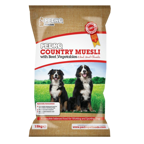 Pedro Country Muesli With Beef And Vegetable 15kg