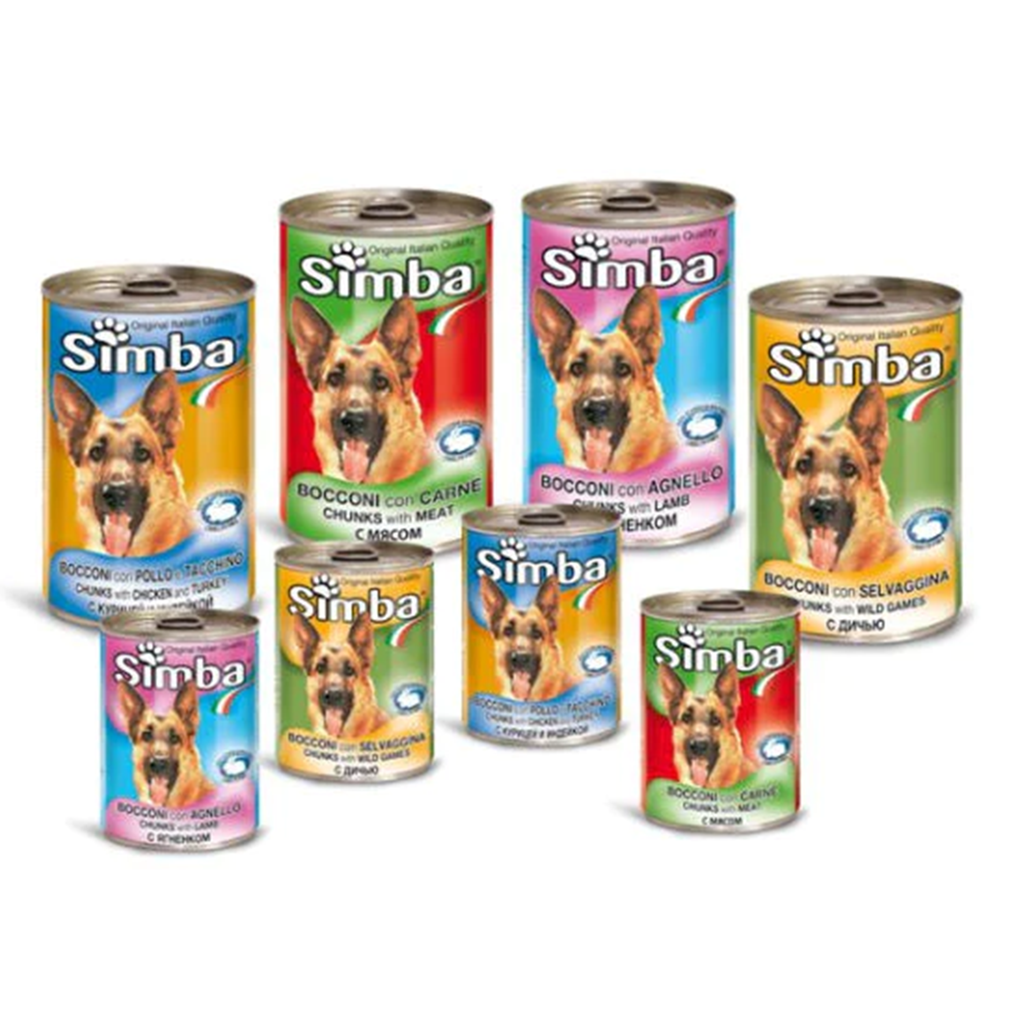 Simba Dog Food 24 Cans x 415g (9.96kg)